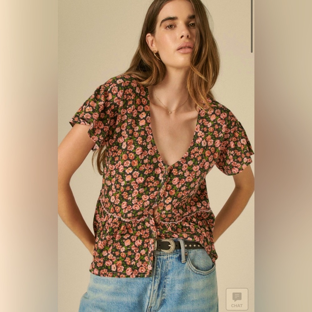 🎉😍NWT! LUCKY BRAND CROP TOP! 💗🎊 - Picture 3 of 13